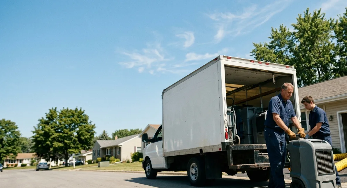 Water Damage Cleanup in Rosholt, WI near me